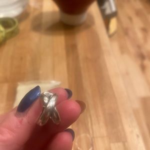 James Avery small silver hoops